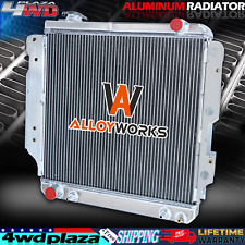 3 Row Aluminum Radiator For 1987-2006 Jeep Wrangler YJ/TJ 2.4L L4 2.5L 4.0L L6 picture
