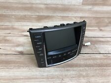 LEXUS OEM IS250 IS350 FRONT NAVIGATION RADIO GPS STEREO HEADUNIT SCREEN 10-13 picture