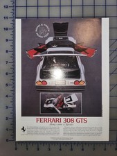 1978 Ferrari 308 GTS Road and Track Brochure Original picture