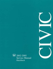 2002-2005 Honda Civic Hatchback Factory Shop Service Manual picture