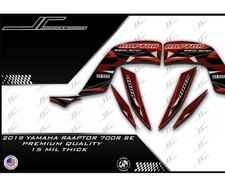 2019 YAMAHA RAPTOR 700R SE full graphics kit THICK & HIGH GLOSS READ Deacription picture
