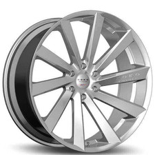 Gloss Silver Koko Kuture Wheels Kapan 20x9/20x10.5 Rims (4pcs) D4 picture