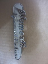 1941 Plymouth Special Deluxe Fender Emblem picture