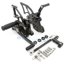 CNC Rearset Footrest For 2014-2021 YZF R25 R3 Foot Peg Rear Pedals Shifter Black picture