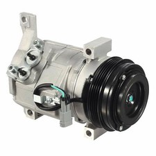 A/C Compressor Fits Cadillac Chevrolet GMC Hummer OEM 10S20F With Rear A/C 77363 picture