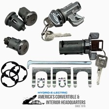 NEW 1971-1977 Cadillac 2-Door Complete OE Style Lock Set with GM keys picture