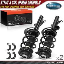 Front Left & Right Complete Strut & Coil Spring Assembly for Jeep Cherokee 14-22 picture
