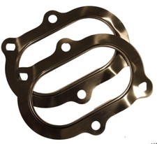 Pair 2006-2019 Chevrolet Corvette   Exhaust Manifold Pipe Gasket Repl OE 1527217 picture
