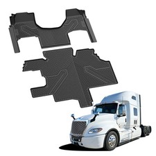 LASFIT TPE Floor Mats for 2017-2026 International Harvester LT Sleeper Cab Mats picture