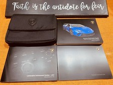⭕️ 2019 LAMBORGHINI HURACAN PERFORMANTE SPYDER OWNERS MANUAL CONVERTIBLE LP640-4 picture