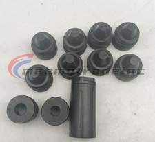 12X 1.375''X24 stainless steel Cone Shaped Parts Sealed End Cap For Car Trucks picture