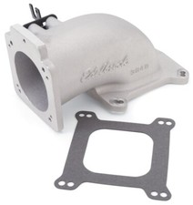 Edelbrock Low Profile Intake Elbow 90mm Throttle Body to Square-Bore Flange picture