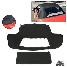 Black Convertible Soft Top & Plastic Window For Geo Metro 1990 1991 1992 1993 picture