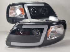 Spyder OEM Spec Projector Headlights Ford F-150 1997-2003 Expedition 1997-02 NEW picture