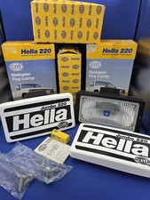 Hella 1311 Jumbo 220 Driving Lights 100W H3 High Beam 12V Two Yellow One White picture