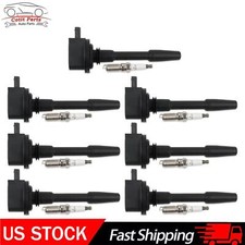 7pcs ignition coils+7pcs Iridium Spark Plugs for Ford F-150 2018-20 DG565+95605 picture