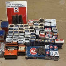 NOS OEM GM Ignition Parts Contact Points Condensers Rotors ETC Lot of 94 picture