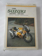 96-99 Suzuki GSX R750 Clymer Service Repair Manual M485 picture