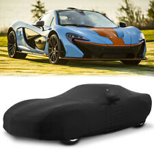 Indoor Car Cover Stain Stretch Dust-proof Custom Black For McLaren P1 2014 2015 picture