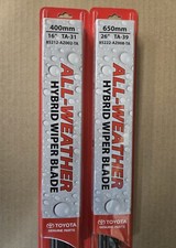 2019 - 2025 Rav4 Genuine Toyota Front Wiper Blades 85222AZ008TA & 85212AZ002TA picture