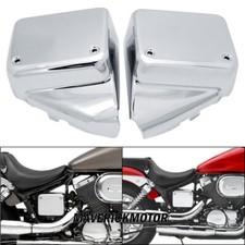 Battery Side Cover For Honda Shadow Spirit VT750 DC 2000-2009 Black Widow 00-07 picture