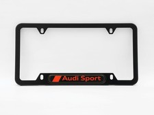Genuine Audi Sport License Plate Frame - ZAW071801SDX9 picture