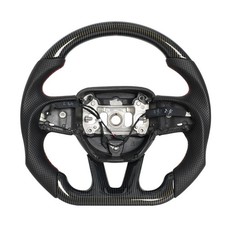 Hydro Dip Carbon Fiber Steering Wheel For Dodge Charger Durango with Heated 15+ picture