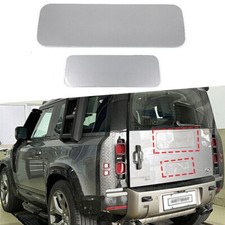 2pcs Siver Rear Tire Wheel Cover Plate Fits For Defender 90 110 130 2020-2024 picture