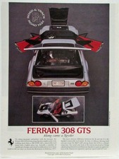 1978 Ferrari 308 GTS Along Came a Spyder Road & Track Road Test Article Reprint picture