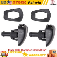 NEW WINDSHIELD WASHER FLUID NOZZLE JET SPRAYER SPRAY SPRINKLER FOR CAR SUV picture