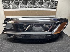 Read 2020-2022 Volkswagen Passat LH DRIVER  HEADLIGHT LED Oem Used No Cornering picture