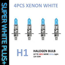 4 X H1 Halogen 12V 55W Super White Upgrade Headlight Bulb picture
