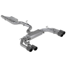MBRP S46043CF Carbon Stainless Cat Back Exhaust System Kit for 2015-2020 Audi S3 picture