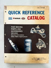 Vintage Quick Reference FoMoCo, Autolite, Rotunda Catalog, 1965 edition picture