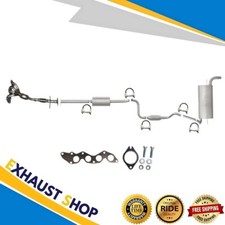 Full Exhaust System Fit 12-18 FordFocus 2.0L NaturallyAspirated&Sedan&ExceptPZEV picture