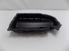 A-Premium Black Steel Lower Engine Oil Pan Sump with Drain Plug S3C picture