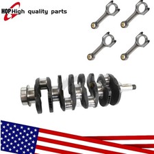Crankshaft+4X connecting rod for Mitsubishi S4S S4SD Engine F18B F18C Forklifts picture
