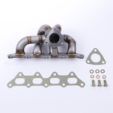 QK For 08+ Mitsubishi 1.5L CZT RS 316L Gaskets Included Tubular Exhaust Manifold picture