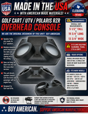 Polaris RZR 800 S RZR4 570 XP900 RZR XP1K UTV Overhead Stereo Console USA made picture