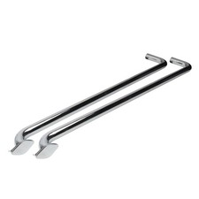 Speedway 80 Inch Chrome Plated Lake Exhaust Pipes picture