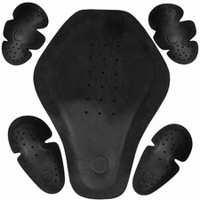 5-PC Triple Density CE Removable Armor | Motorcycle Street Biker Jackets Vests picture