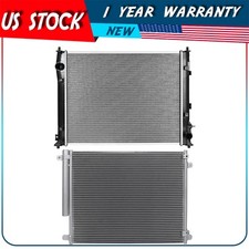 Radiator and AC Condenser Kit For 2016 2017 2018 2019 Honda Civic picture