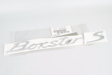 Genuine Porsche Boxster S Script Emblem (Satin Aluminum) 98755903700 picture