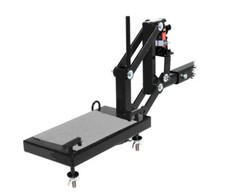 Hydraulic Hitch Mount Motorcycle Lift Truck Rear Dirt Bike Loading Carrier Ramp picture