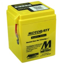 MotoBatt MBT6N4 6V 4Ah AGM Powersports Battery replaces 6N42A 6N42A3 6N42A* picture