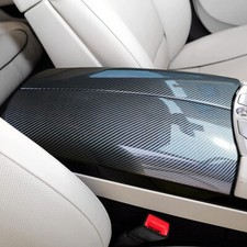 2Pcs/Set Center Console Armrest Box Cover For BMW 7 Series F01 F02 2009-2015 picture