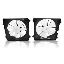 Condenser AC Radiator Cooling Fan Assembly Left&Right for 2013-2017 Honda Accord picture