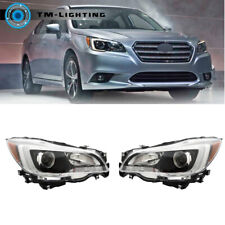 For Subaru Legacy Outback 2015-2017 Right&Left Headlight Headlamp Black Halogen picture