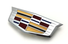 2020-2024 Cadillac XT5 XT6 2024 XT4 Front Grille Crest Emblem Gilvano Silver OEM picture
