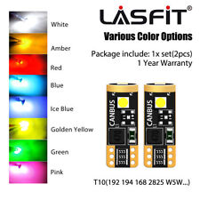 LASFIT T10 194 168 LED Interior Lights Car Light Bulb White Amber Red Blue Green picture